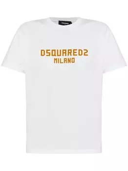 Футболка с логотипом DSQUARED2, белый