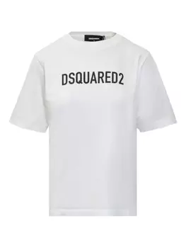 Футболка с логотипом DSQUARED2, белый