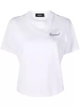 Футболка с логотипом DSQUARED2, белый