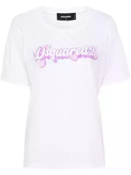 Футболка с логотипом DSQUARED2, белый