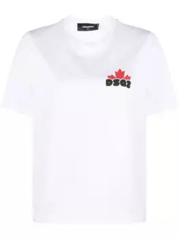 Футболка с логотипом DSQUARED2, белый