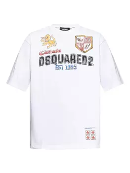 Футболка с логотипом DSQUARED2, белый