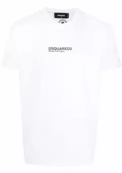 Футболка с логотипом DSQUARED2, белый