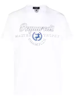 Футболка с логотипом DSQUARED2, белый
