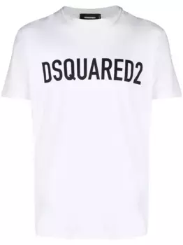 Футболка с логотипом DSQUARED2, белый