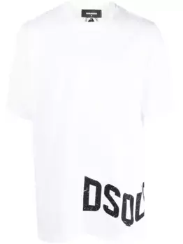 Футболка с логотипом DSQUARED2, белый