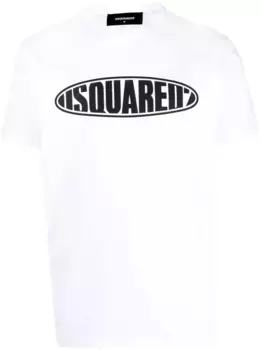 Футболка с логотипом DSQUARED2, белый