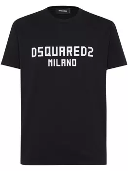 Футболка с логотипом DSQUARED2, черный