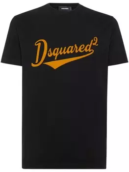 Футболка с логотипом DSQUARED2, черный