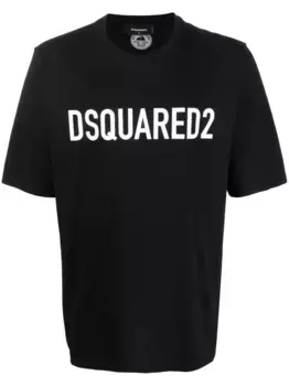 Футболка с логотипом DSQUARED2, черный