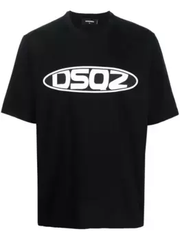 Футболка с логотипом DSQUARED2, черный
