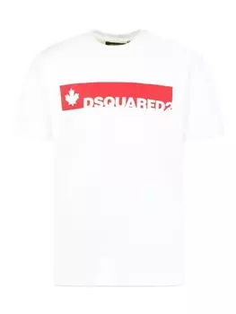 Футболка с логотипом DSQUARED2 KIDS, белый