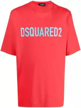 Футболка с логотипом DSQUARED2, красный