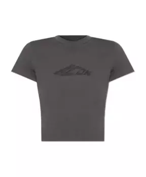 Футболка с логотипом Dsquared2, серый