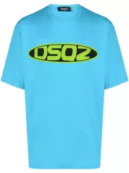 Футболка с логотипом DSQUARED2, синий