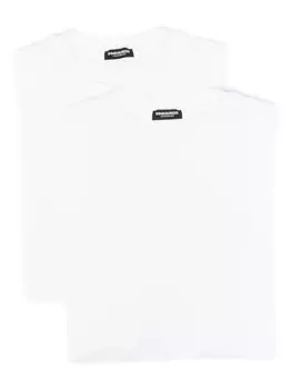 Футболка с логотипом DSQUARED2 (упаковка из двух штук), белый