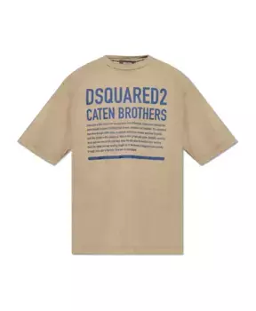 Футболка с логотипом Dsquared2, зеленый
