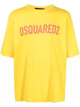 Футболка с логотипом DSQUARED2, желтый