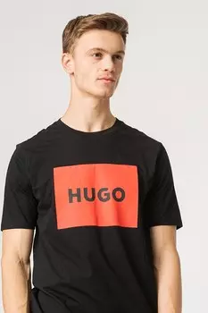 Футболка с логотипом Dulive Hugo, черный