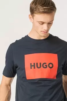 Футболка с логотипом Dulive Hugo, красный