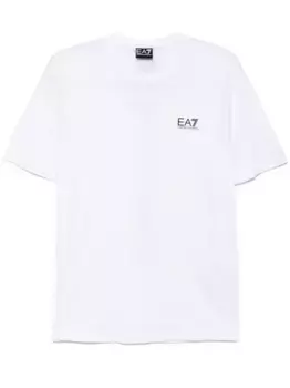 Футболка с логотипом Ea7 Emporio Armani, белый