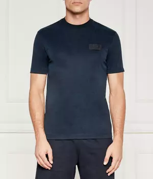 Футболка с логотипом Ea7 Regular Fit, синий