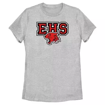 Футболка с логотипом East High для школьников Disney's High School Musical Juniors, цвет Athletic Heather