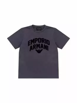 Футболка с логотипом EMPORIO ARMANI