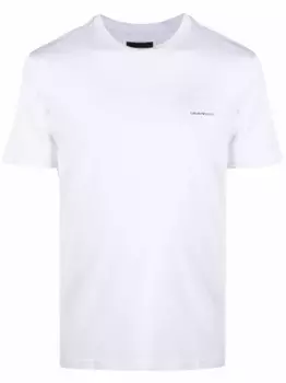Футболка с логотипом EMPORIO ARMANI, белый