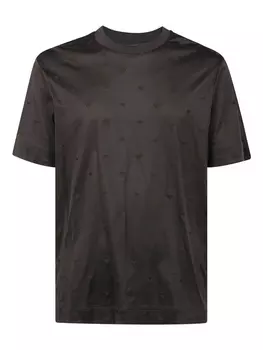 Футболка с логотипом Emporio Armani, черный