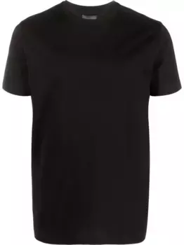Футболка с логотипом EMPORIO ARMANI, черный