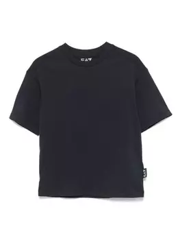 Футболка с логотипом Emporio Armani Kids, синий