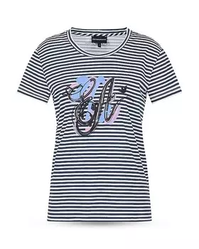 Футболка с логотипом Emporio Armani, мультиколор