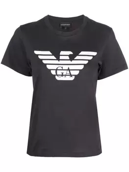Футболка с логотипом Emporio Armani, синий