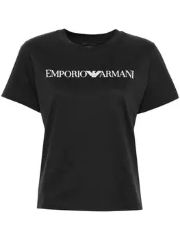 Футболка с логотипом Emporio Armani, синий