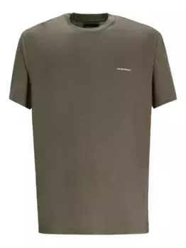 Футболка с логотипом EMPORIO ARMANI, зеленый