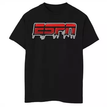 Футболка с логотипом ESPN Drippy Paint для мальчиков 8–20 лет Licensed Character