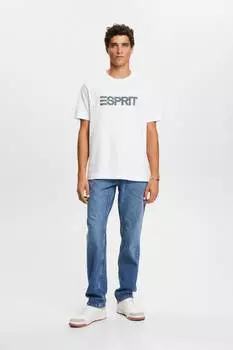 Футболка с логотипом Esprit, белый