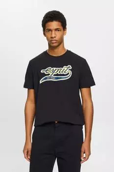 Футболка с логотипом Esprit, черный