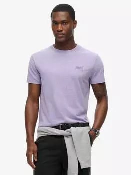 Футболка с логотипом essential из органического хлопка Superdry, цвет Black/Antique Gold