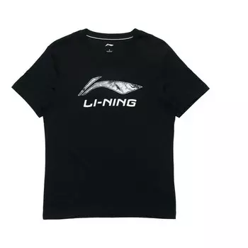 Футболка с логотипом Essential Li-Ning, черный