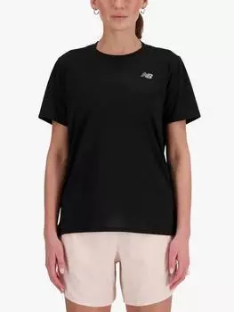 Футболка с логотипом essential New Balance, черный