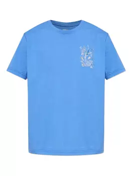 Футболка с логотипом ETRO, синий