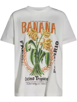 Футболка с логотипом FARM Rio, белый