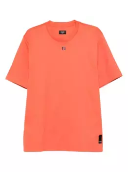 Футболка с логотипом FENDI, оранжевый