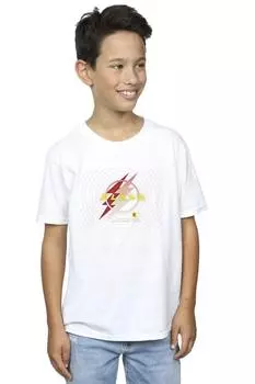 Футболка с логотипом Flash Lightning DC Comics, белый