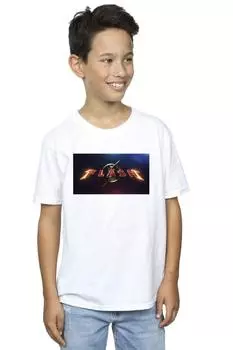 Футболка с логотипом Flash Movie DC Comics, белый