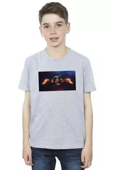 Футболка с логотипом Flash Movie DC Comics, серый