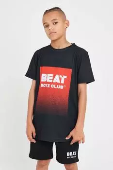 Футболка с логотипом Fleck Beat Boyz Club, черный