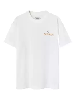 Футболка с логотипом FLNEUR, белый